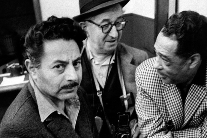 Sam Shaw, Martin Munkácsi, and Duke Ellington, Paris, 1960